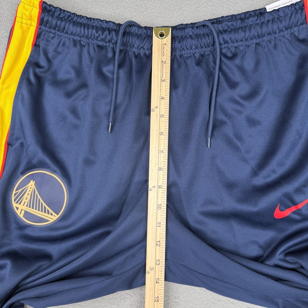 Golden State Warriors Pants Mens XL Blue NBA Basketball Nike City Edition Track - Picture 12 of 16